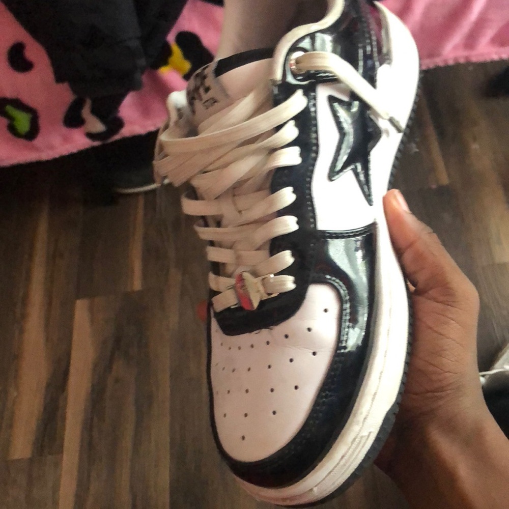 Black and White Sneakers